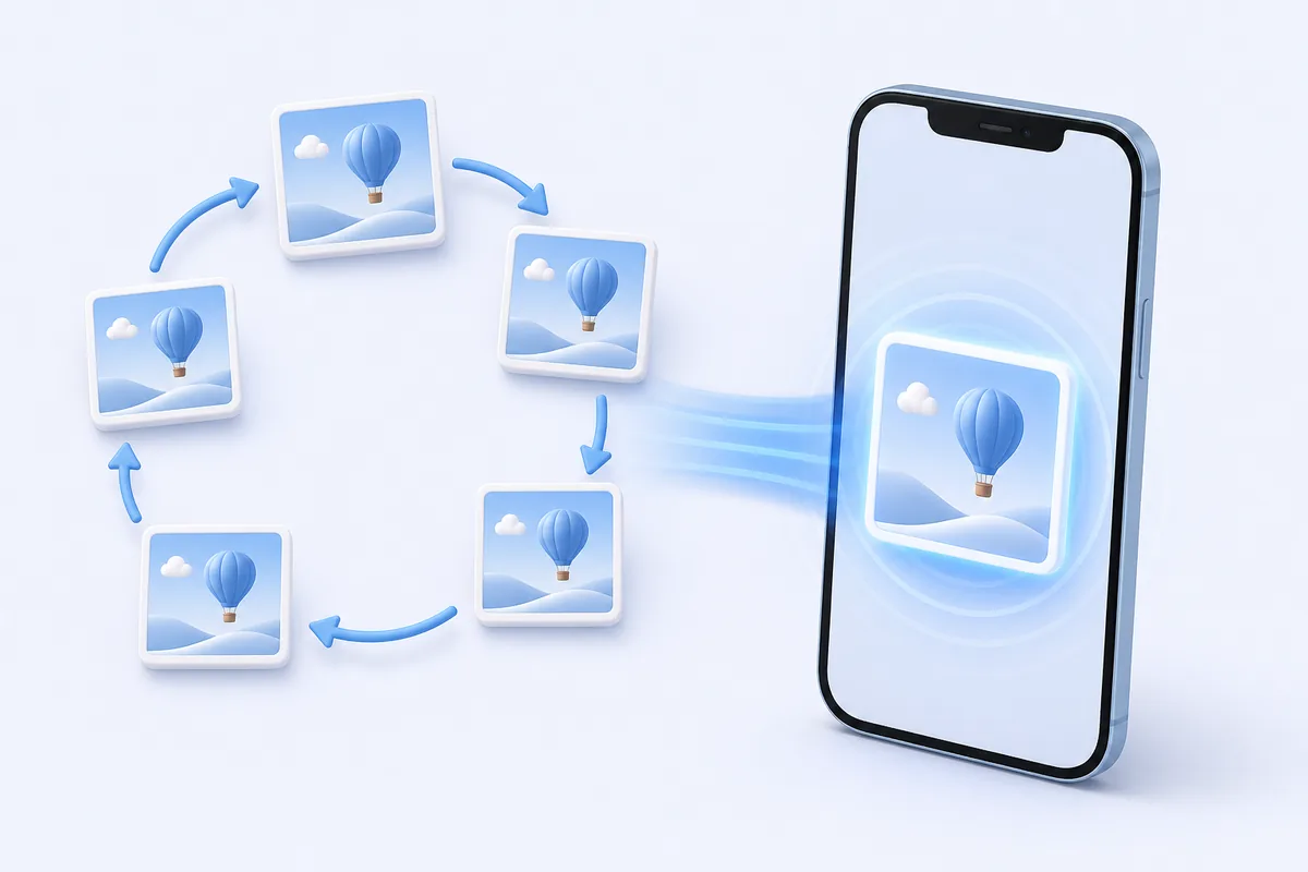 Comment transformer un GIF en Live Photo sur iPhone